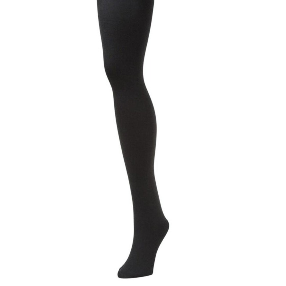 Brown Cotton Tights TALL Espresso B.ella Erika Opaque NEW Footed Fall Winter T